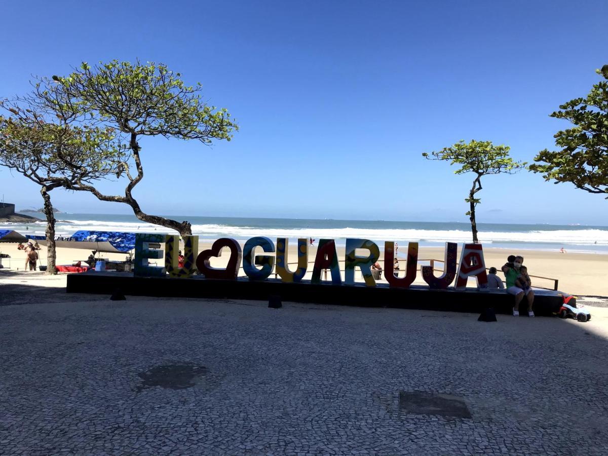 Pitangueiras, Frente Ao Mar Com Servico De Praia Leilighet Guarujá Eksteriør bilde